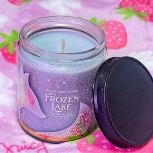 Bath and body works single wick Frozen lake candle